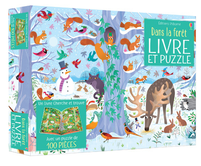 Coffret Dans la forêt (livre et puzzle)