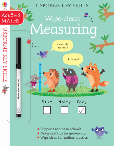 Wipe-Clean - Measuring - Key Skills - Age 5 to 6