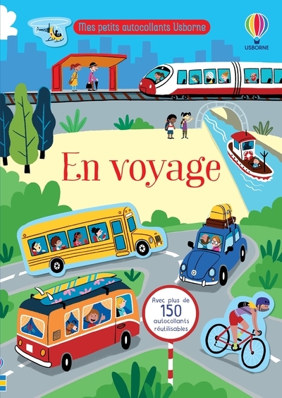 En voyage - Mes petits autocollants Usborne