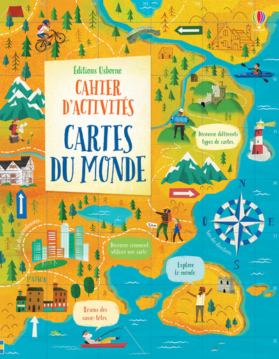 Cartes du monde - Cahiers d'activités