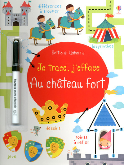 Je trace, j'efface - Au château fort