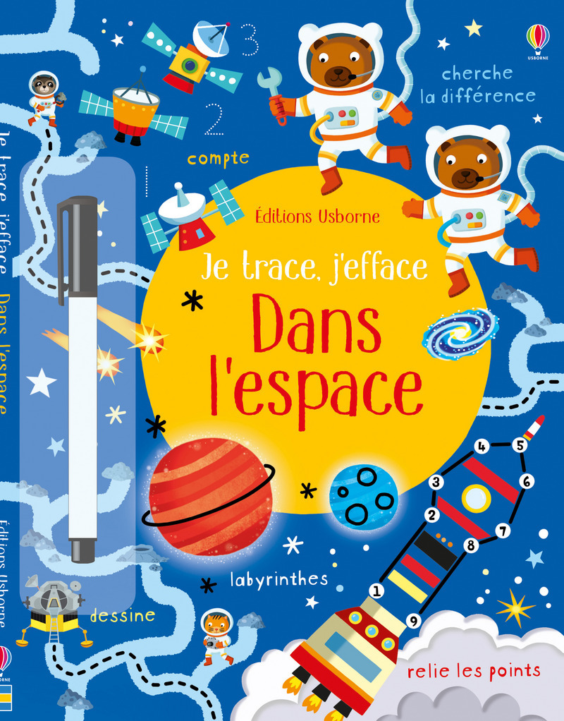 Je trace, j'efface - Dans l'espace