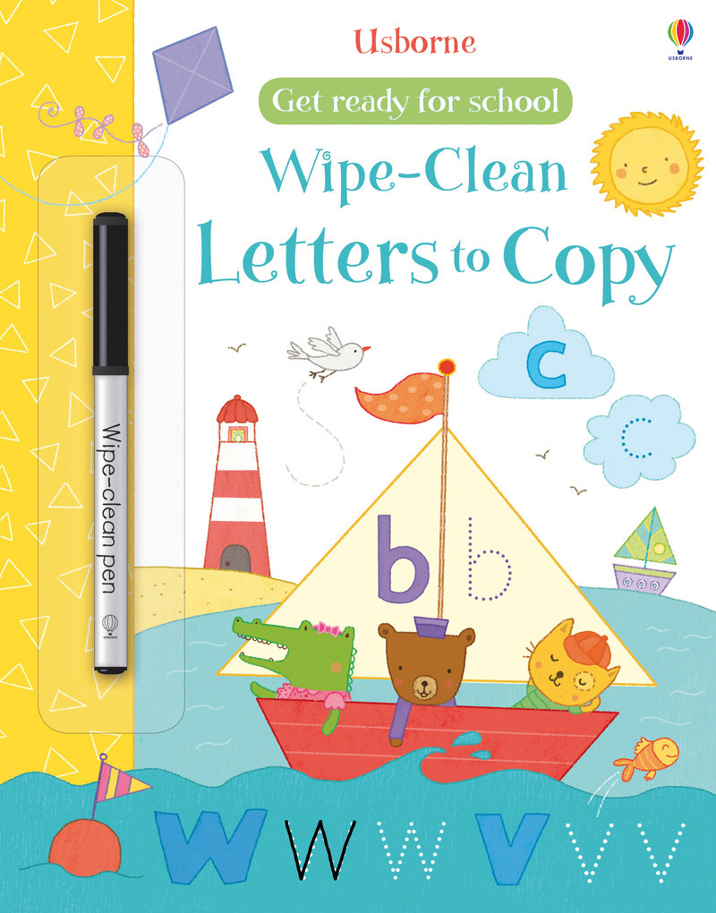Wipe-clean Letters to copy