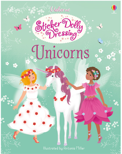 Sticker Dolly Dressing Unicorns