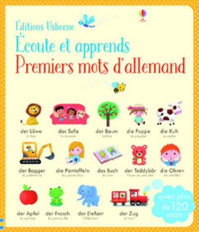 Ecoute et apprends - Premiers mots d'allemand