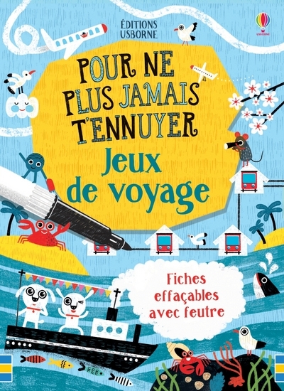 Jeux de voyage - Pour ne plus jamais t'ennuyer