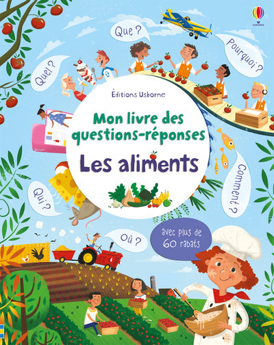 Les aliments - Mon livre des questions-réponses