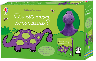 Où est mon dinosaure ? - Coffret tout-doux Usborne