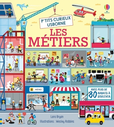 Les métiers - P'tits curieux Usborne