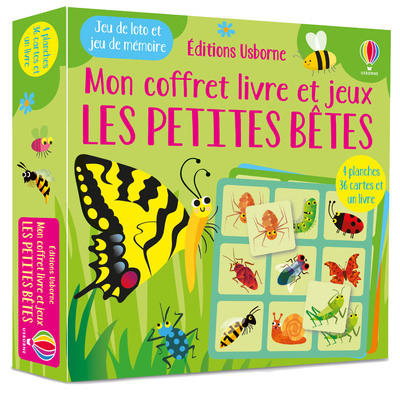 Les petites bêtes - Mon coffret livre et jeux