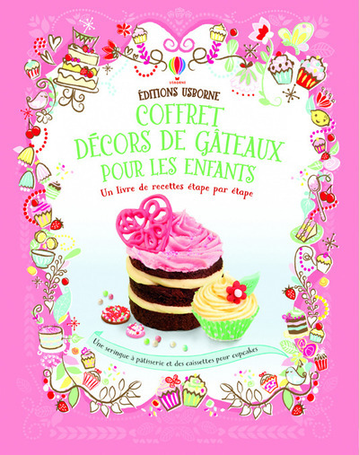 Coffret décors de gâteaux pour les enfants