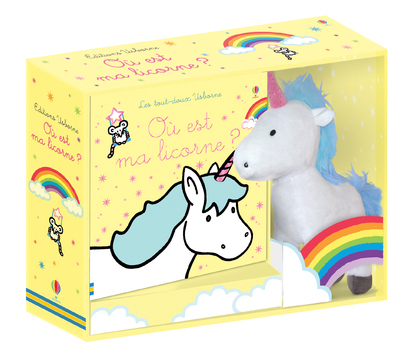 Coffret Où est ma licorne ? (avec peluche) - Les tout-doux Usborne