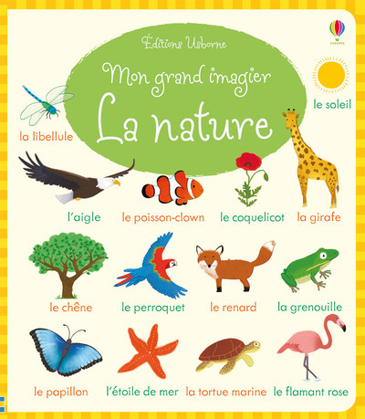 Mon grand imagier - La nature