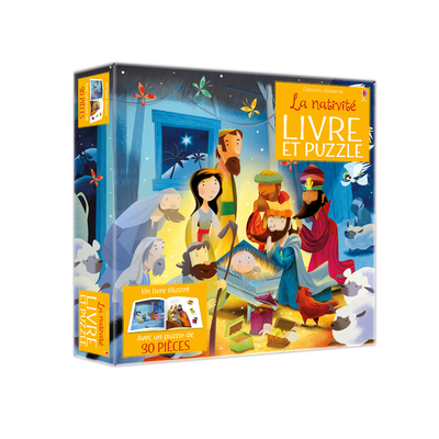Coffret La Nativité (Livre et puzzle)