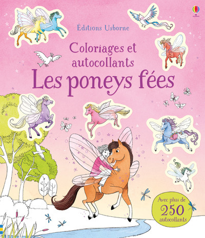 Les poneys fées - Coloriages et autocollants