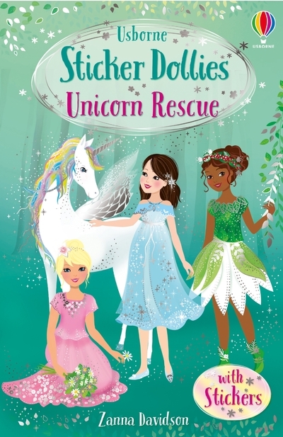 Unicorn Rescue - Usborne Sticker Dollies
