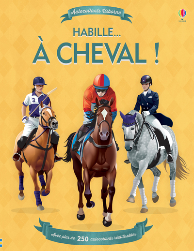 Habille... A cheval ! - Autocollants Usborne