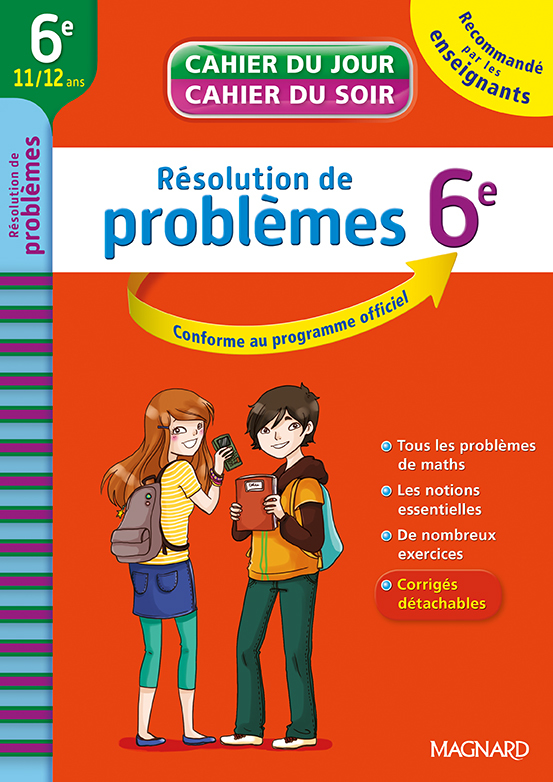 Cahier du Jour/Cahier du Soir Résolution de problèmes 6e