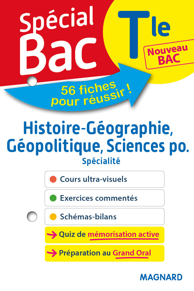 Spécial Bac Fiches Histoire-Géo Géopolitique Sciences Po Tle Bac 2021
