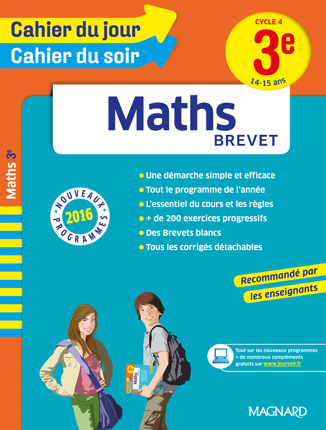 Cahier du Jour/Cahier du Soir - Maths 3e
