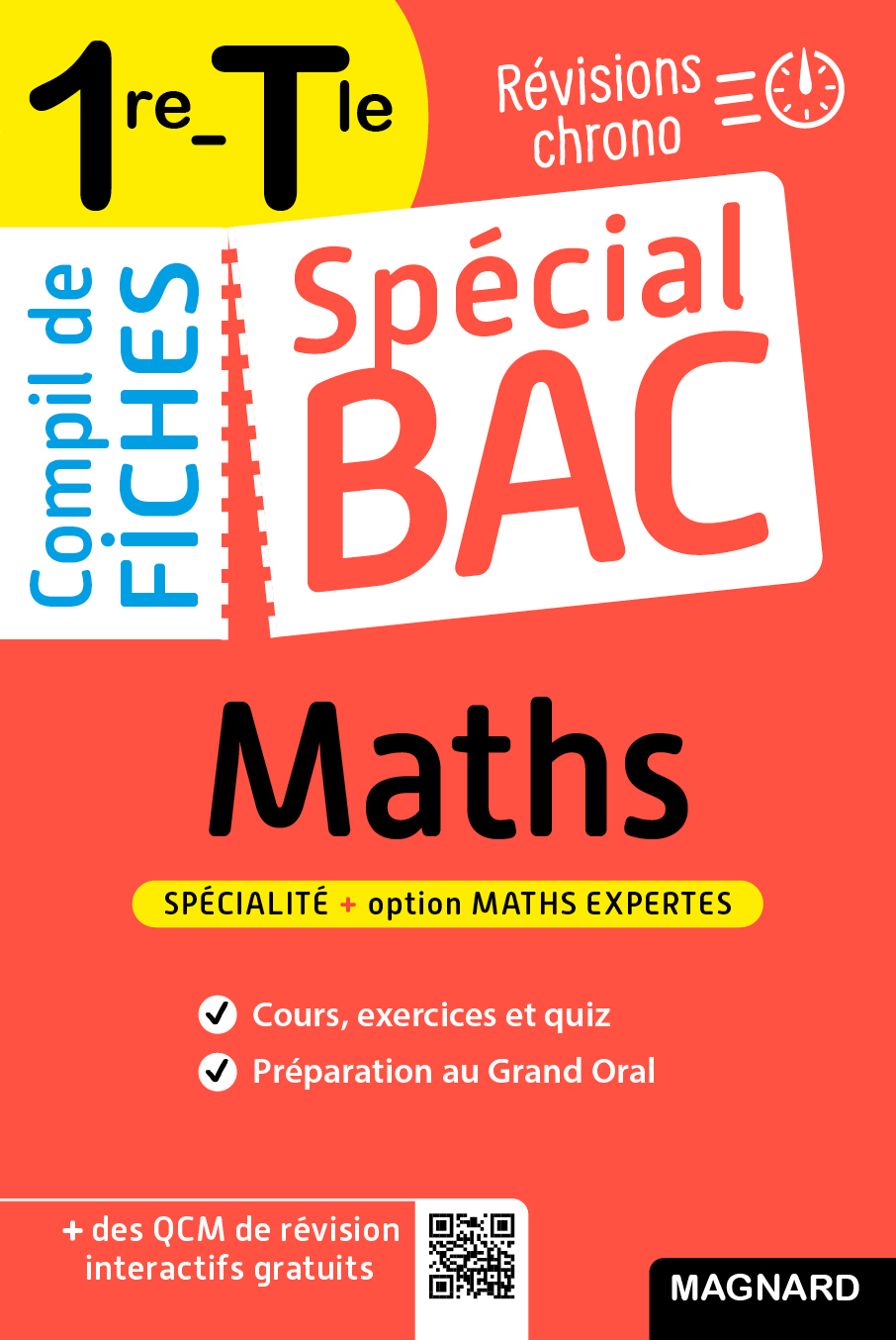 Spécial Bac Compil de Fiches Maths 1re, Tle Bac 2026