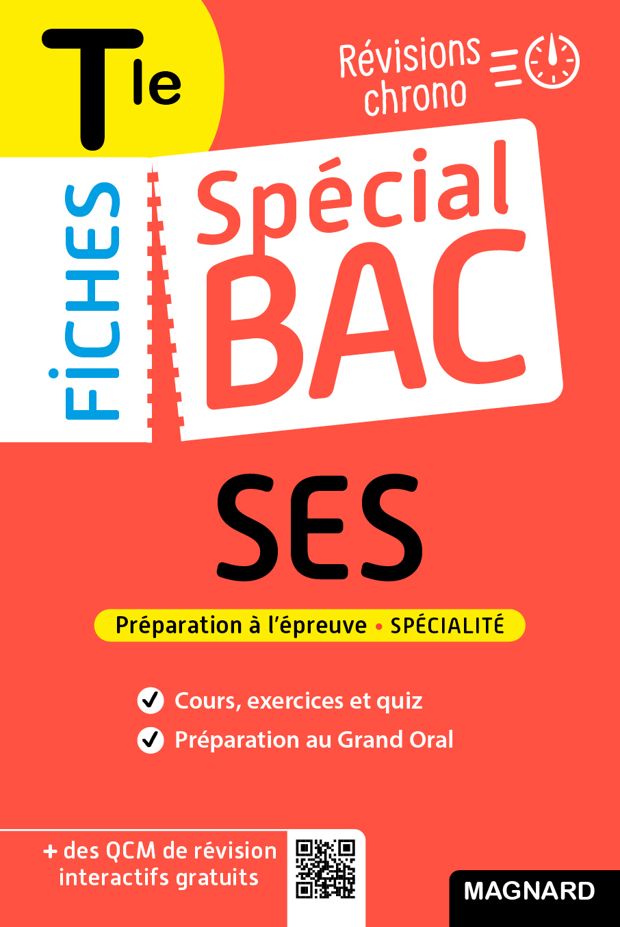 Spécial Bac Fiches SES Tle Bac 2026
