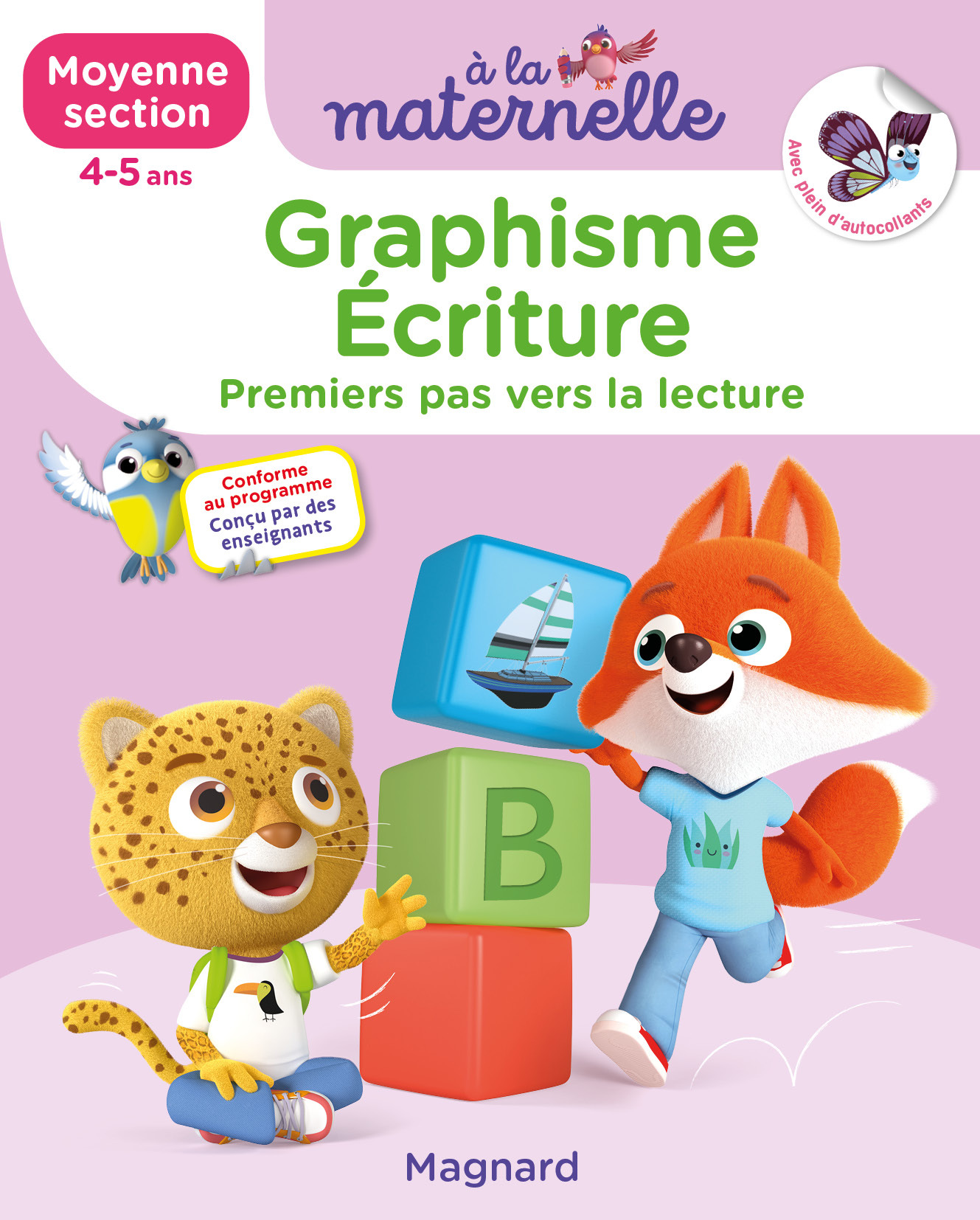 Graphisme-Écriture Moyenne section 4-5 ans - A la maternelle