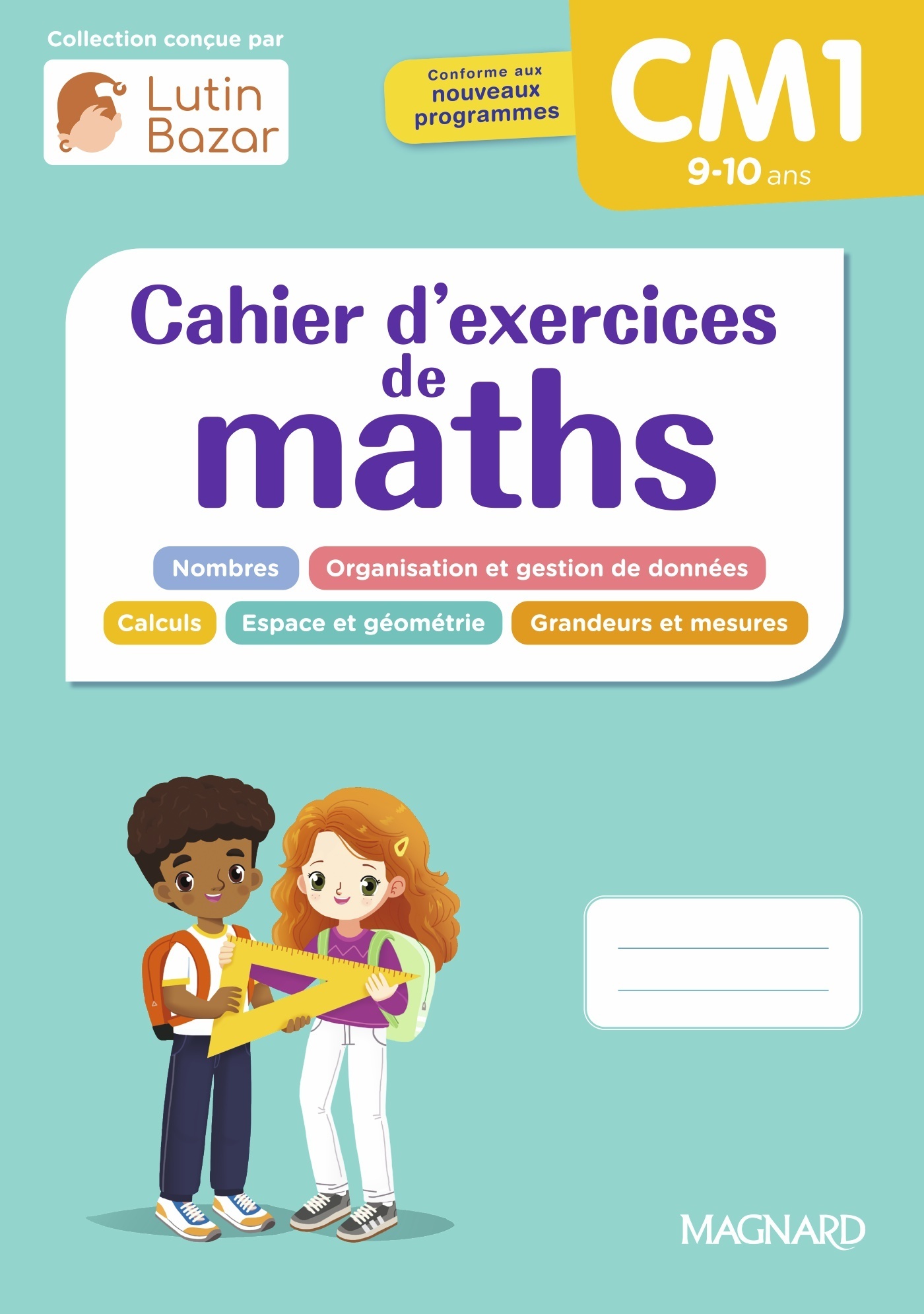 Cahier d'exercices maths CM1