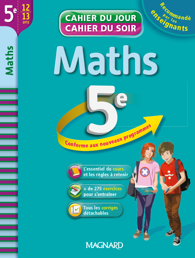 Cahier du Jour / Cahier du Soir - Maths 5e