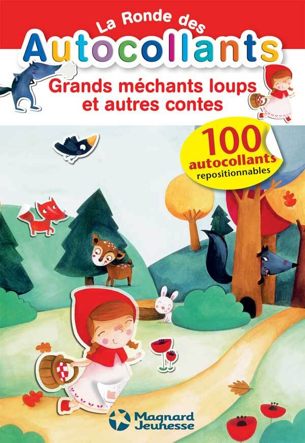 La ronde des autocollants - Grands méchants loups et autres contes