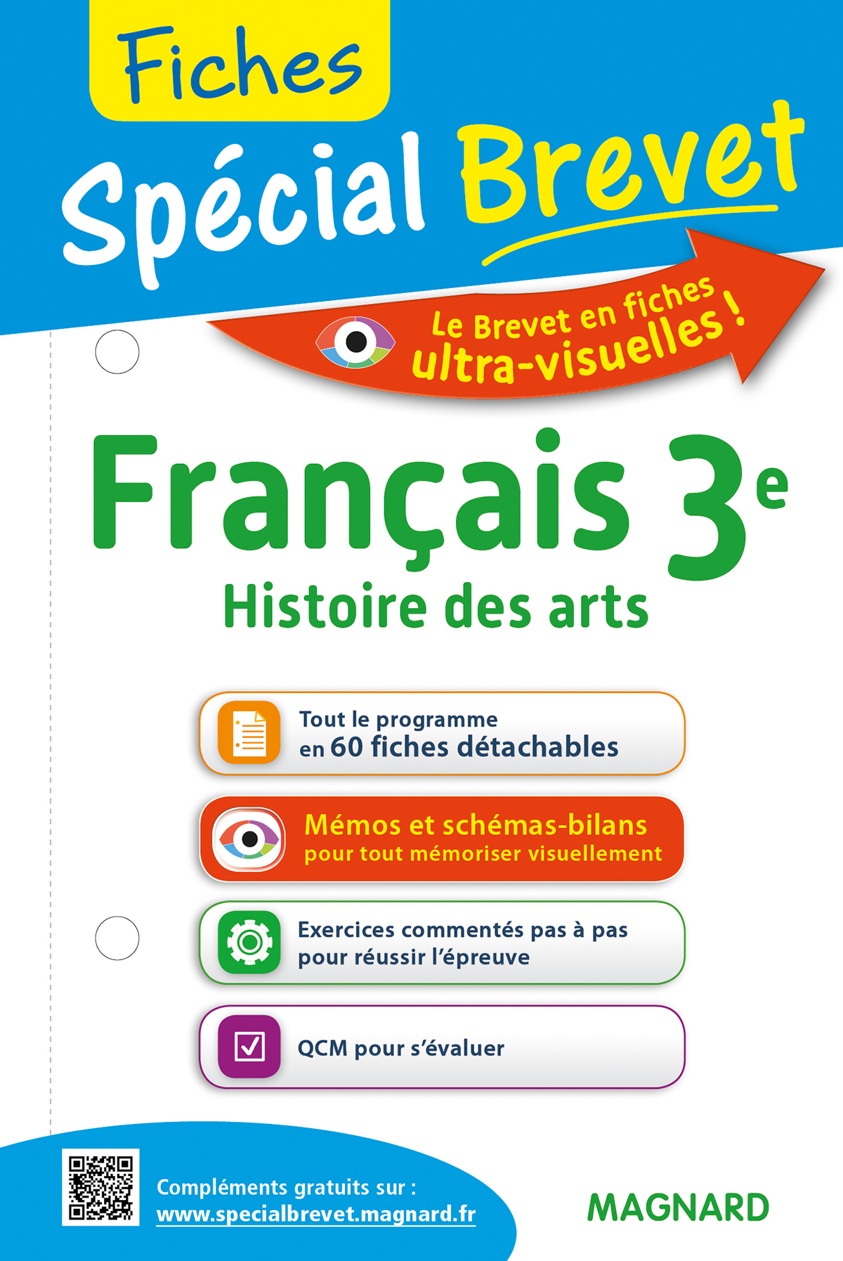 Spécial Brevet Fiches Français (+ Histoire des arts) 3e