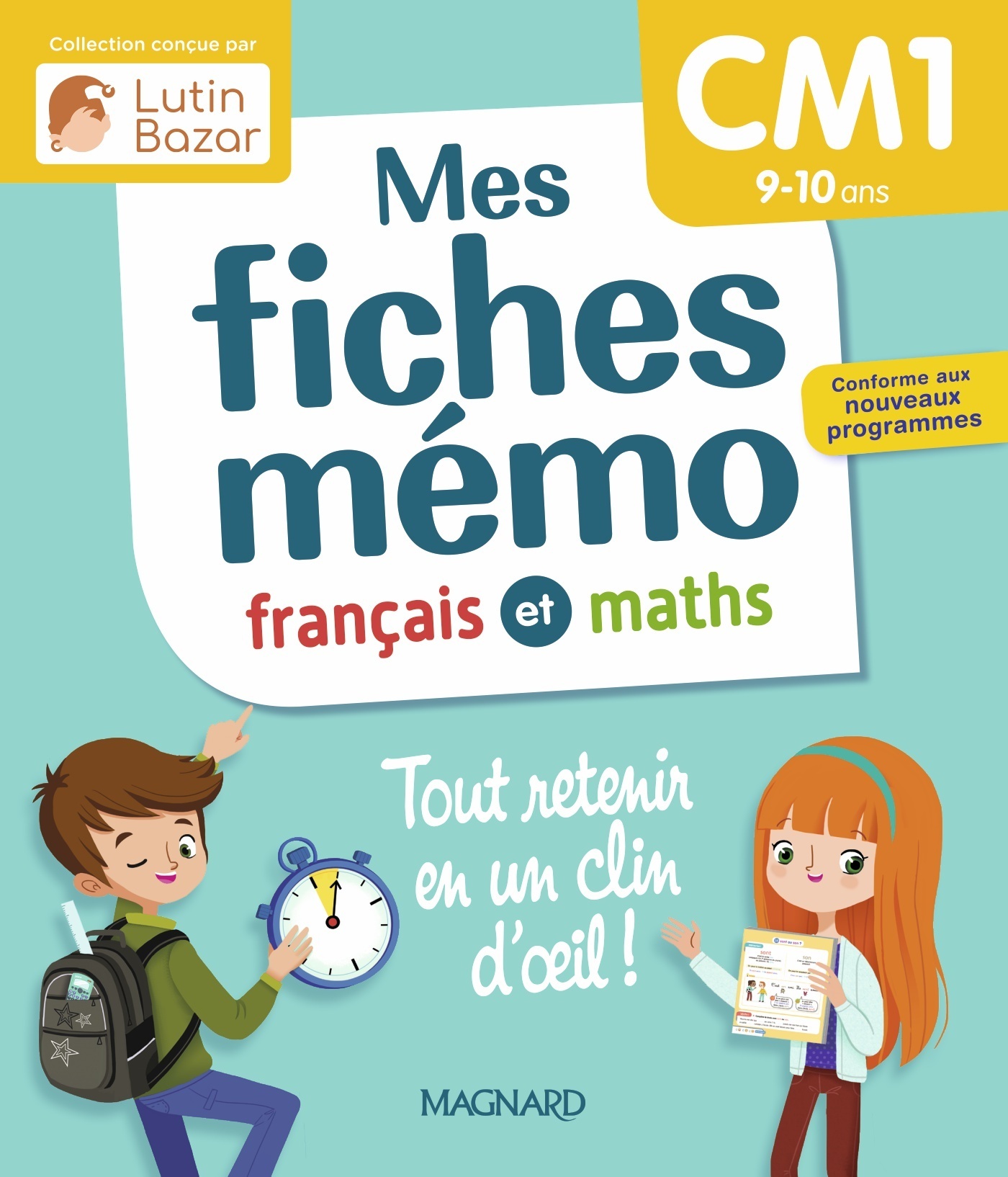 Mes fiches mémo Français et Maths CM1