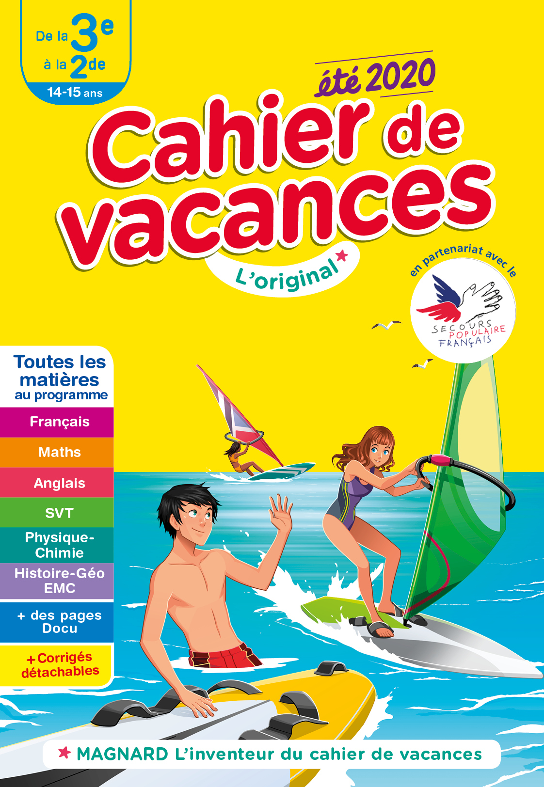 Cahier de vacances 2020, de la 3e vers la 2de