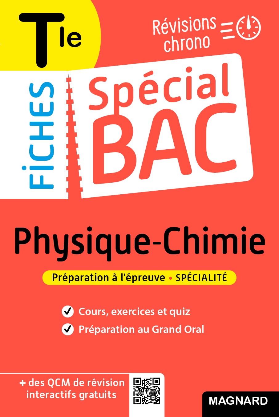 Spécial Bac Fiches Physique-Chimie Tle Bac 2026