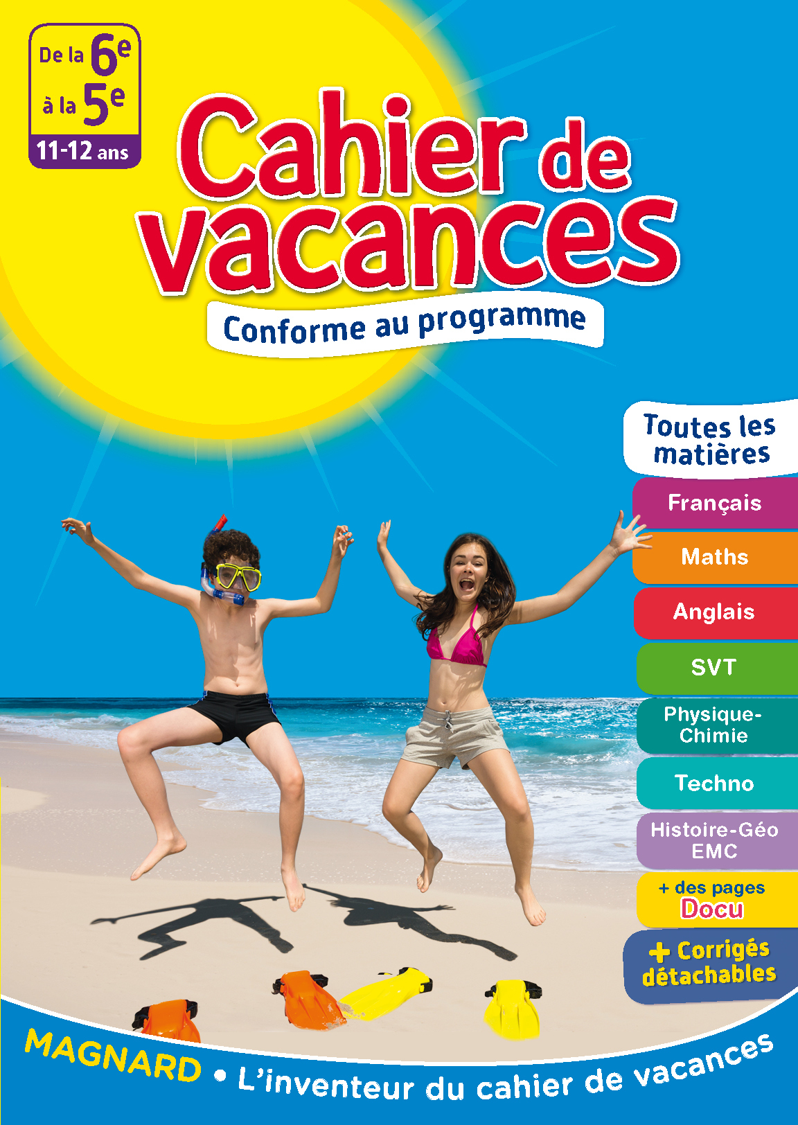 Cahier de vacances - De la 6e à la 5e