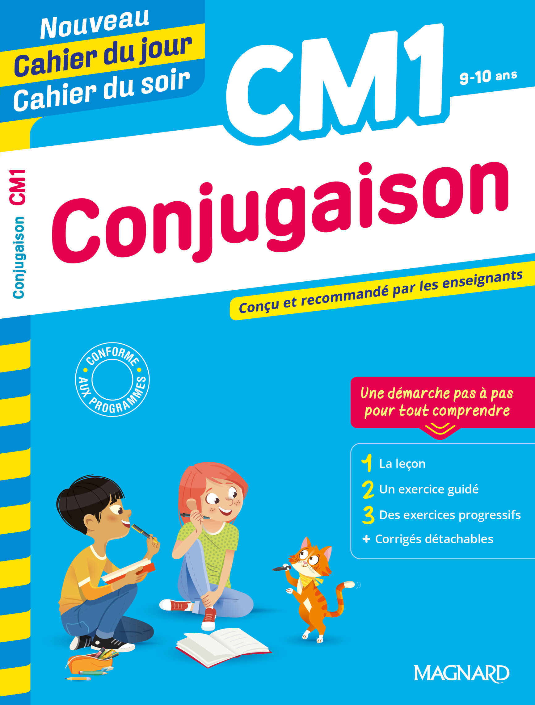 Conjugaison CM1 - Nouveau Cahier du jour Cahier du soir