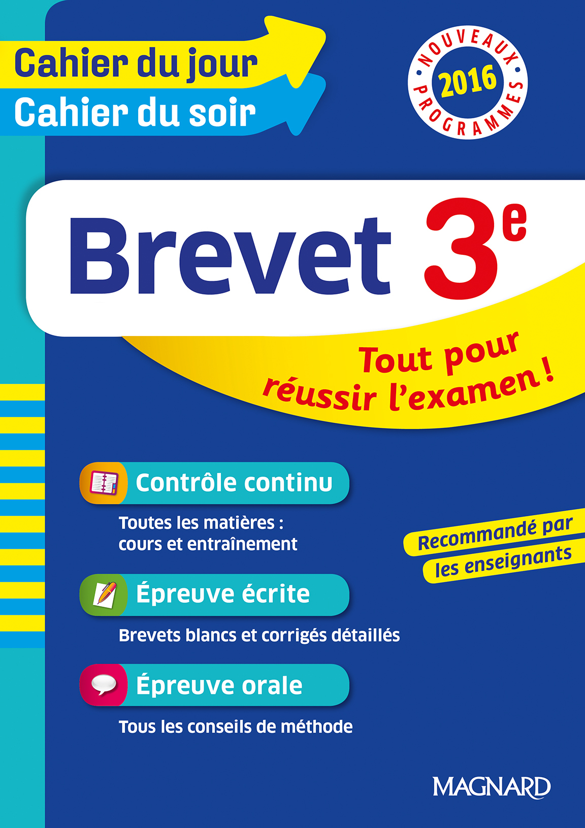 Cahier du Jour/Cahier du Soir - Brevet 3e
