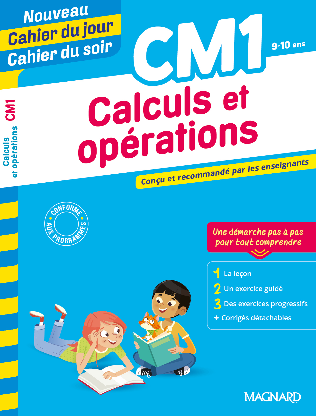 Calculs et opérations CM1 - Nouveau Cahier du jour Cahier du soir