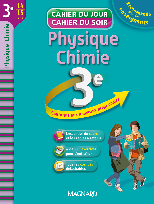 Cahier du Jour / Cahier du Soir - Physique-Chimie 3e