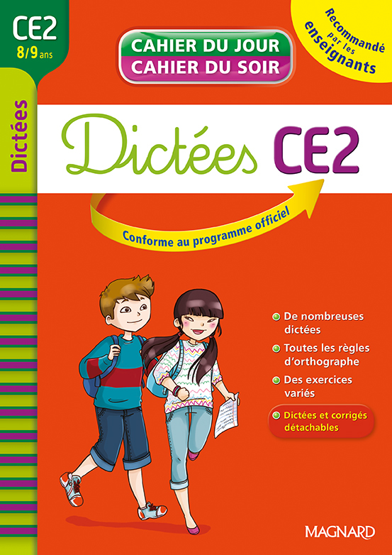 Cahier du Jour/Cahier du Soir Dictées CE2