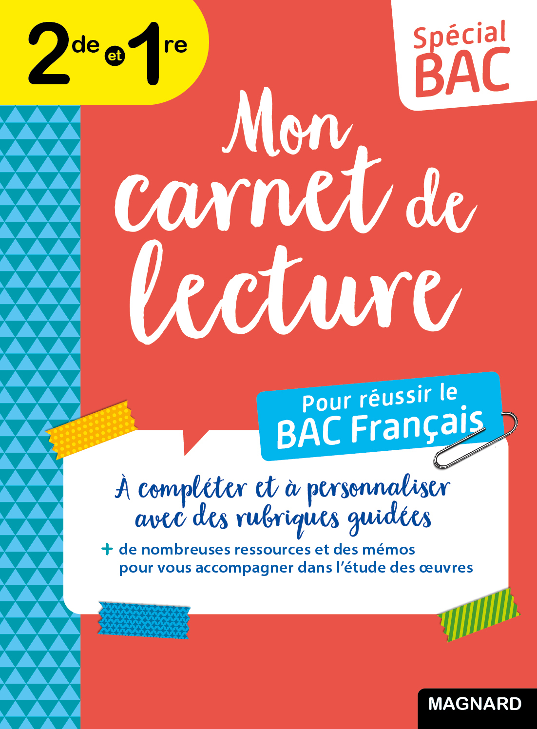 Spécial Bac Mon carnet de lecture Bac Français 2026