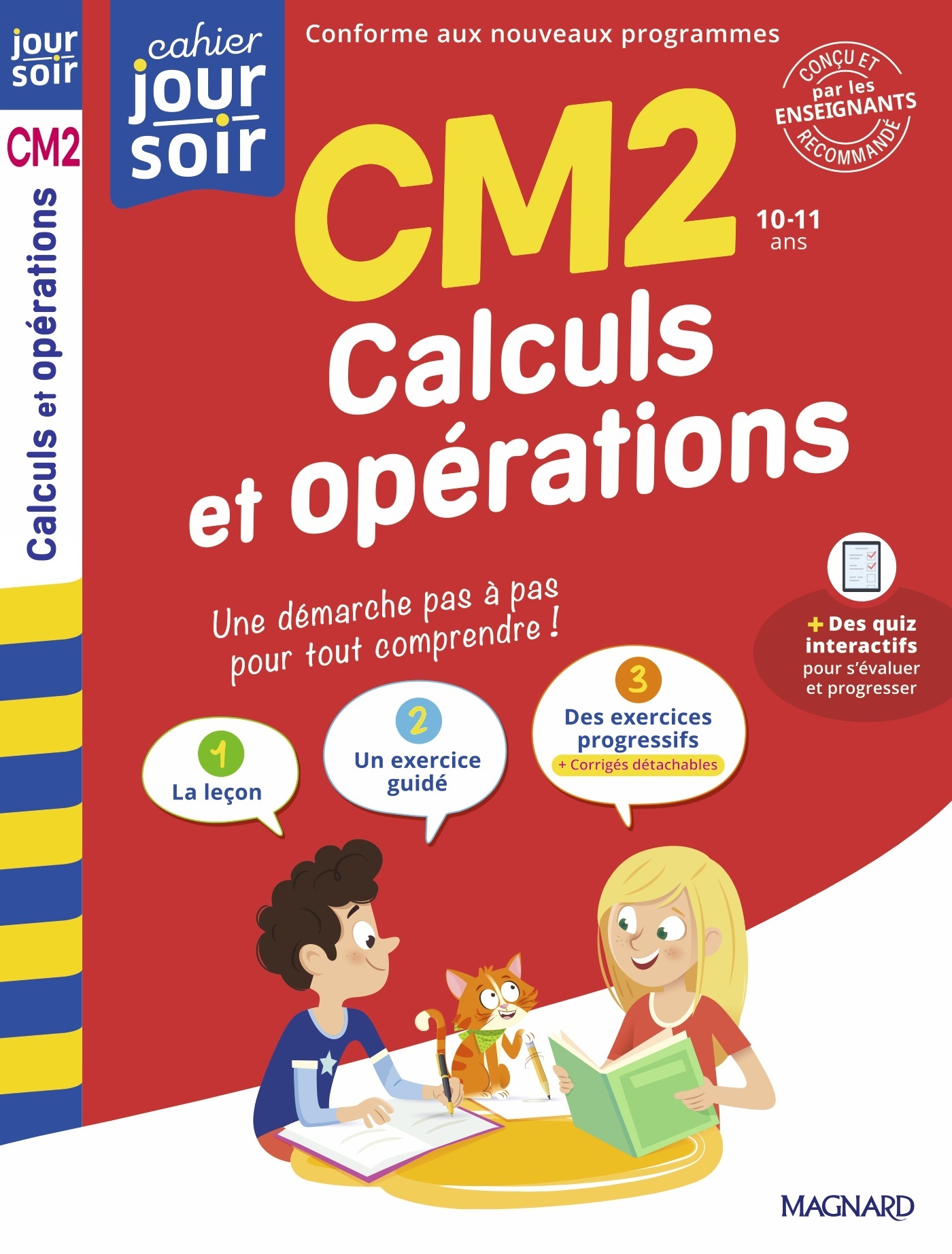 Calculs et opérations CM2 - Cahier Jour Soir