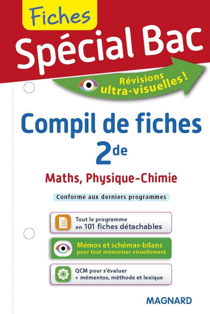 Spécial bac compil de fiches 2DE 2018