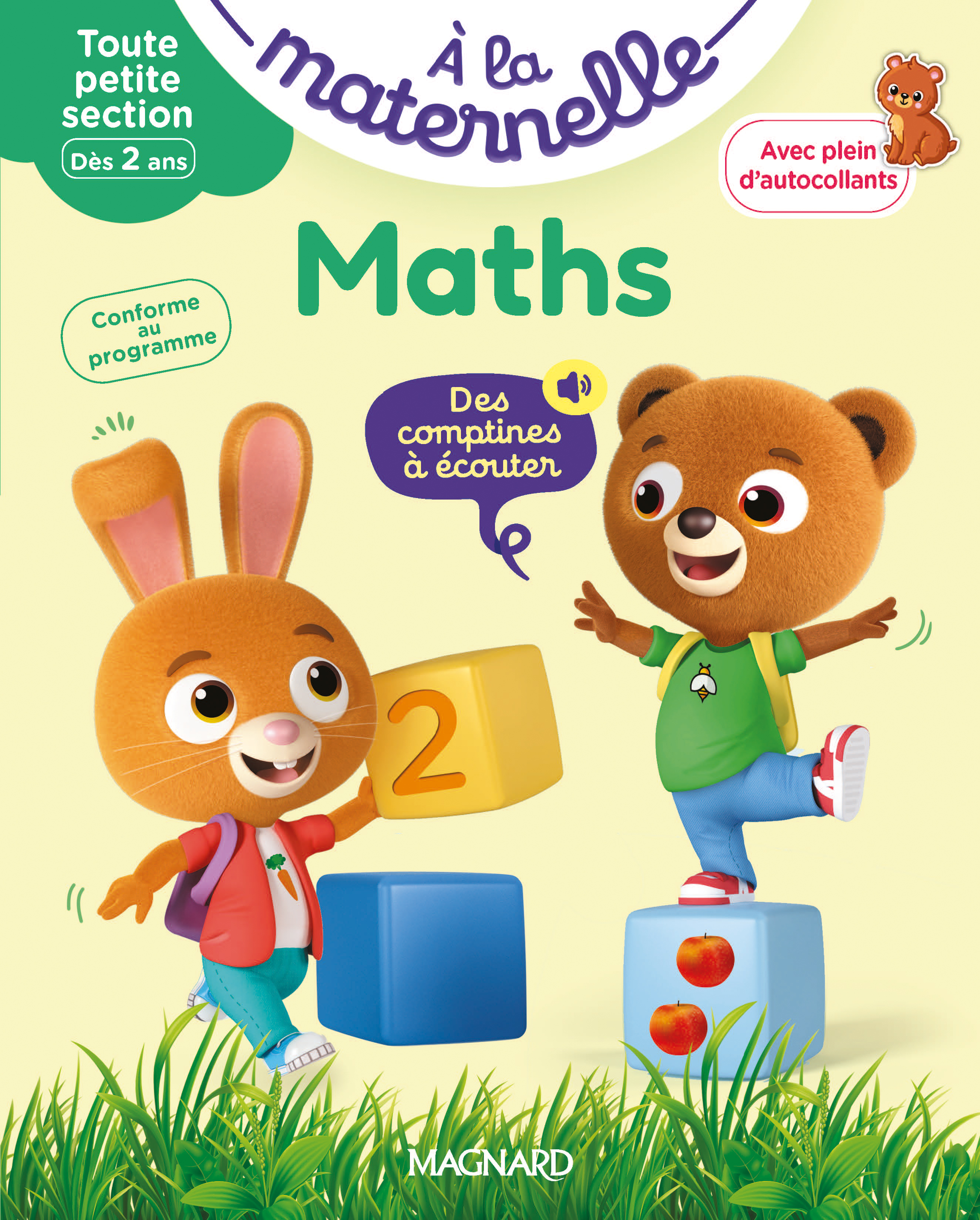 Maths Toute petite section 2-3 ans - A la maternelle