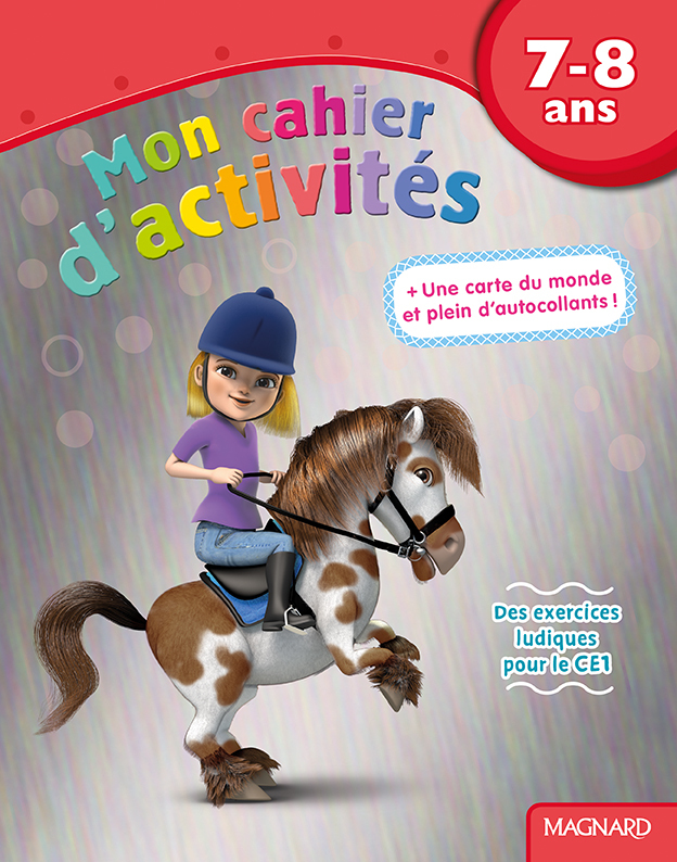 Mon cahier d'activités 7-8 ans - Poney