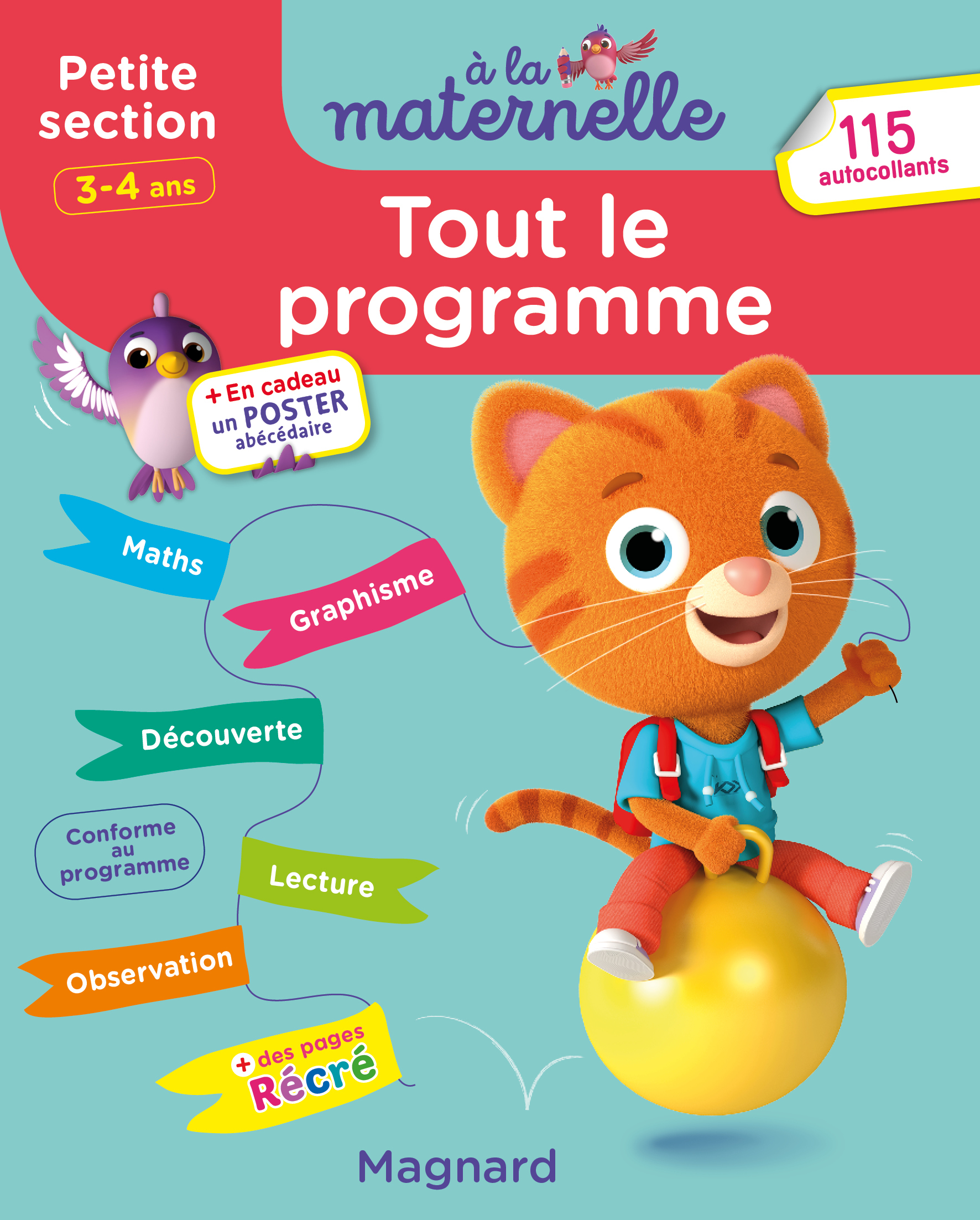 Tout le programme Petite section 3-4 ans - A la maternelle