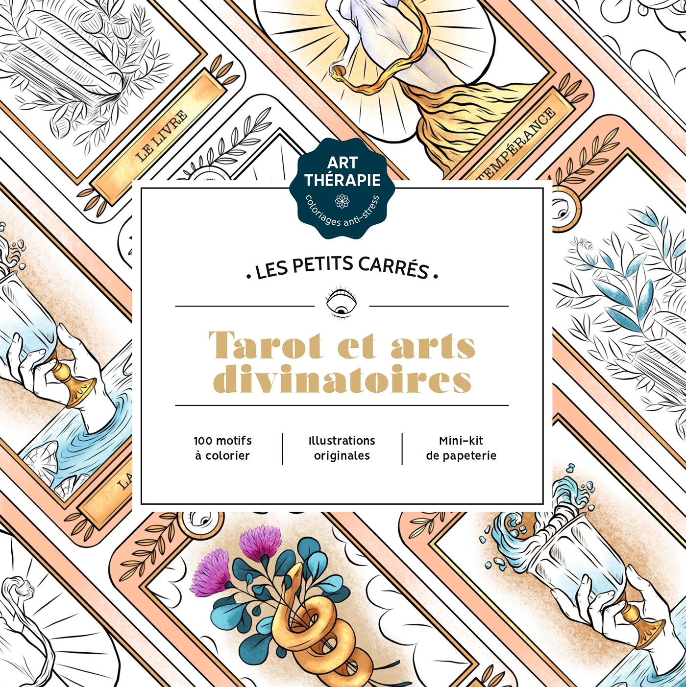 Les Petits carrés d'Art-thérapie Tarot et arts divinatoires