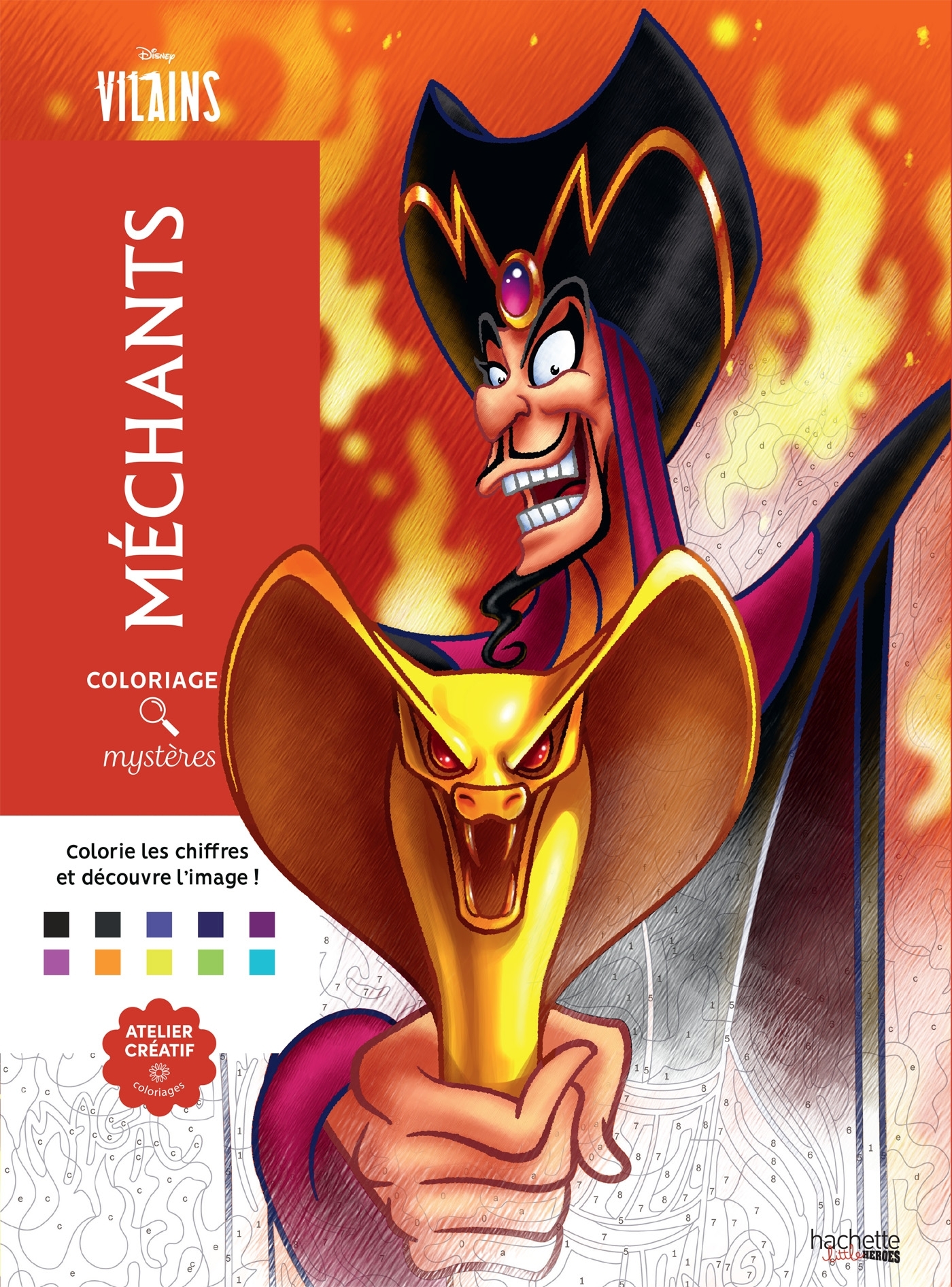 Coloriages mystères Disney - Méchants