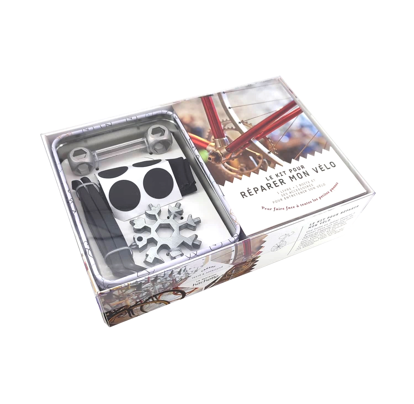 Coffret Le kit pour réparer mon vélo