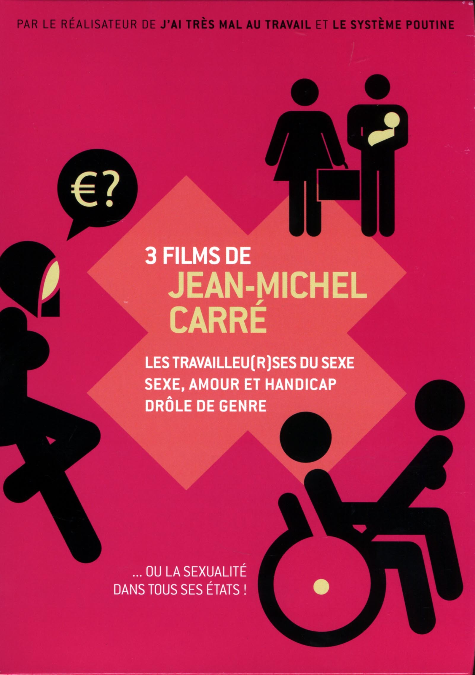 COFFRET 3 FILMS JM CARRE -3DVD